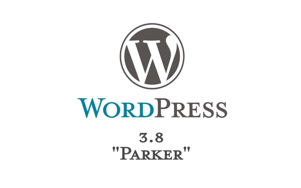 WordPress 3.8 Parker