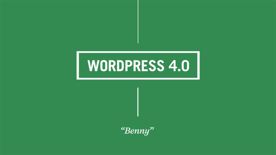 WordPress 4 Benny