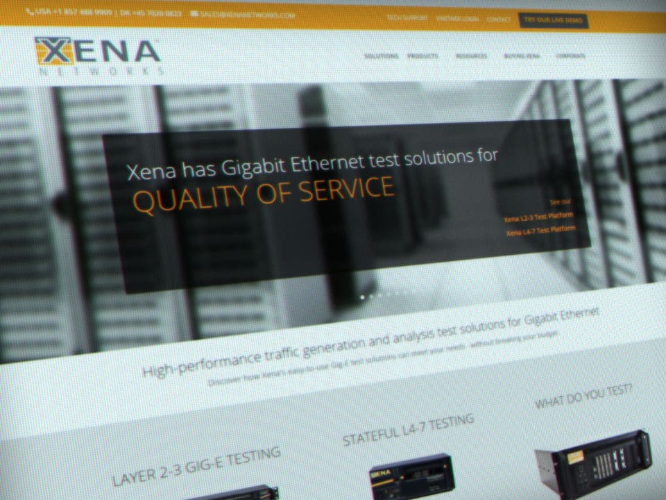 Nyt WordPress website til Xena Networks fra 9bureau