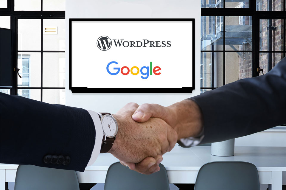 WordPress og Google i partnerskab