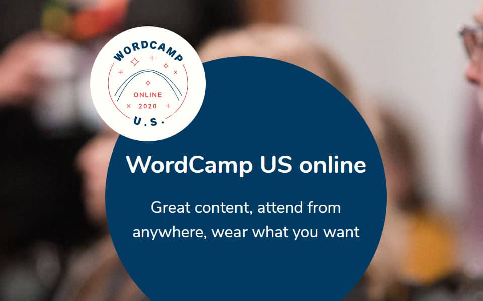WordCamp US 2020 går online